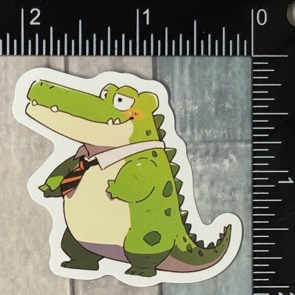 🌀10/$10🌀 Gator Reusable Waterproof Vinyl Sticker Decal - Picture 1 of 1